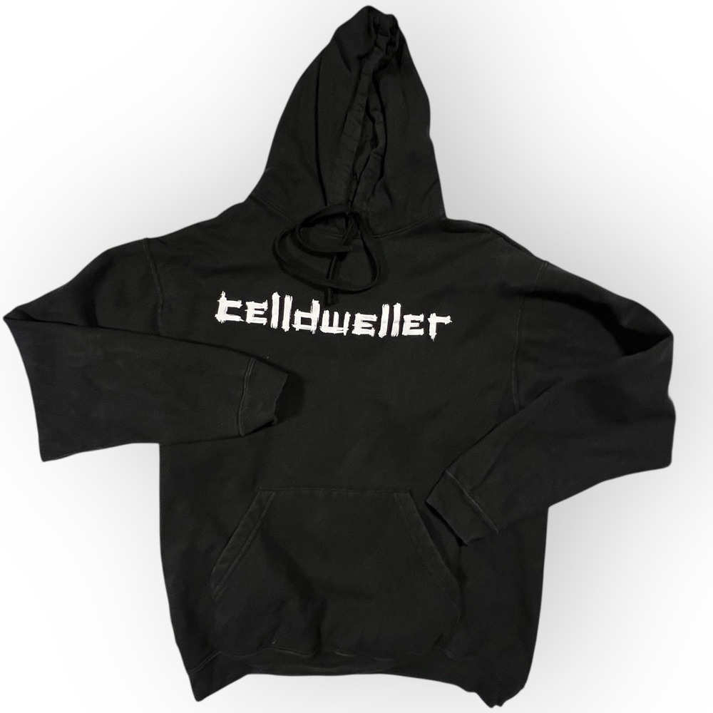 Celldweller HoodieAdult Med Black EDM Punk y2k‎ Dark Alternative Goth Music